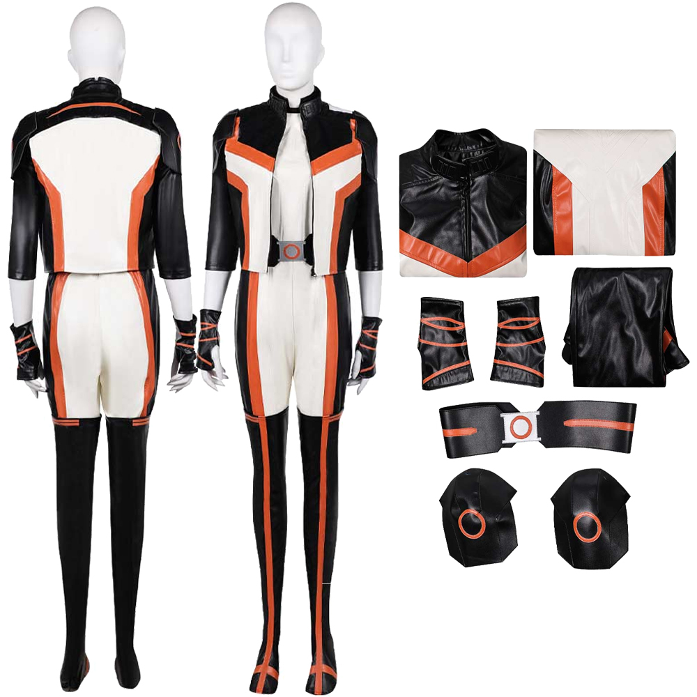 Women'S Fashion Leather Jacket - Kostium Hawkgirl Damski 2025 Kombinezon Fantazja