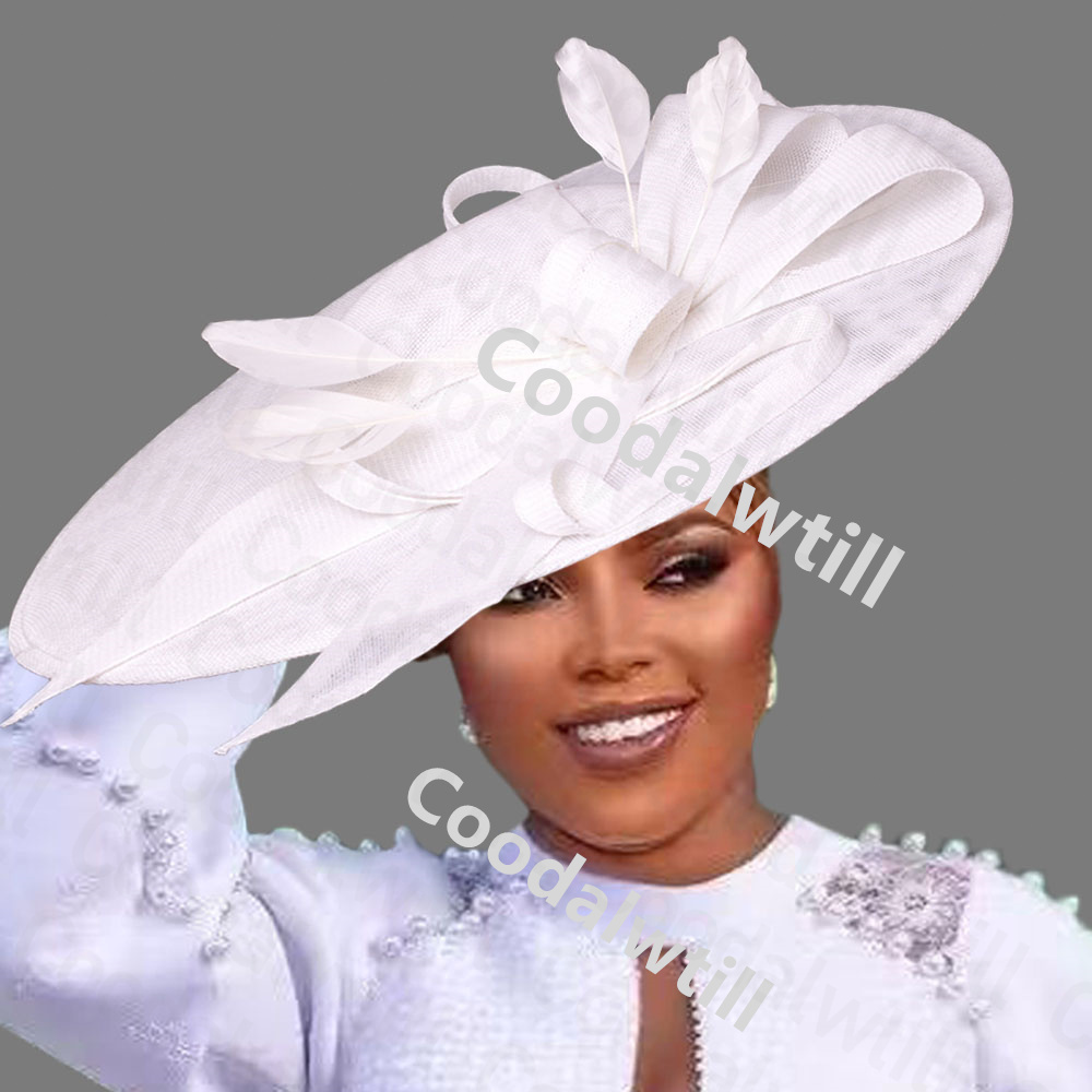 Women'S Fashion Kentucky Derby - Kapelusz Fascinator Kentucky Derby Duży Damski