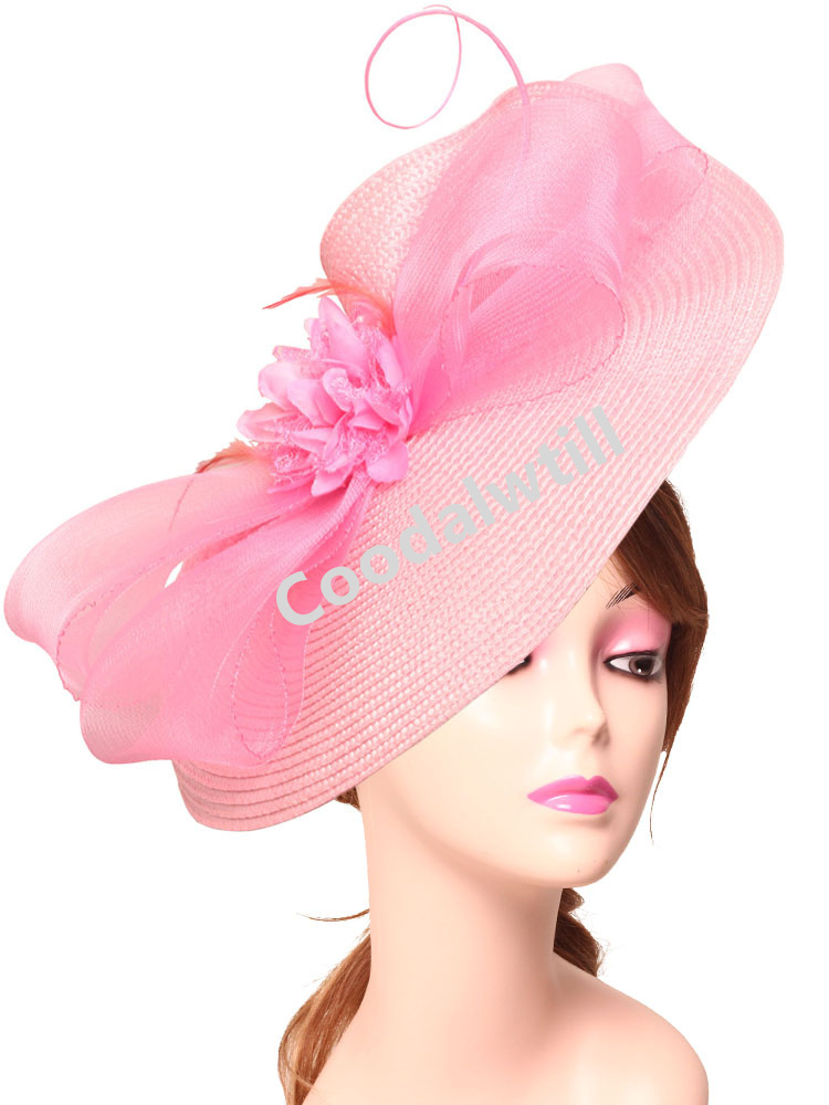 Women'S Fashion Kentucky Derby - Elegancki fascynator na przyjęcie herbaciane, kapelusz