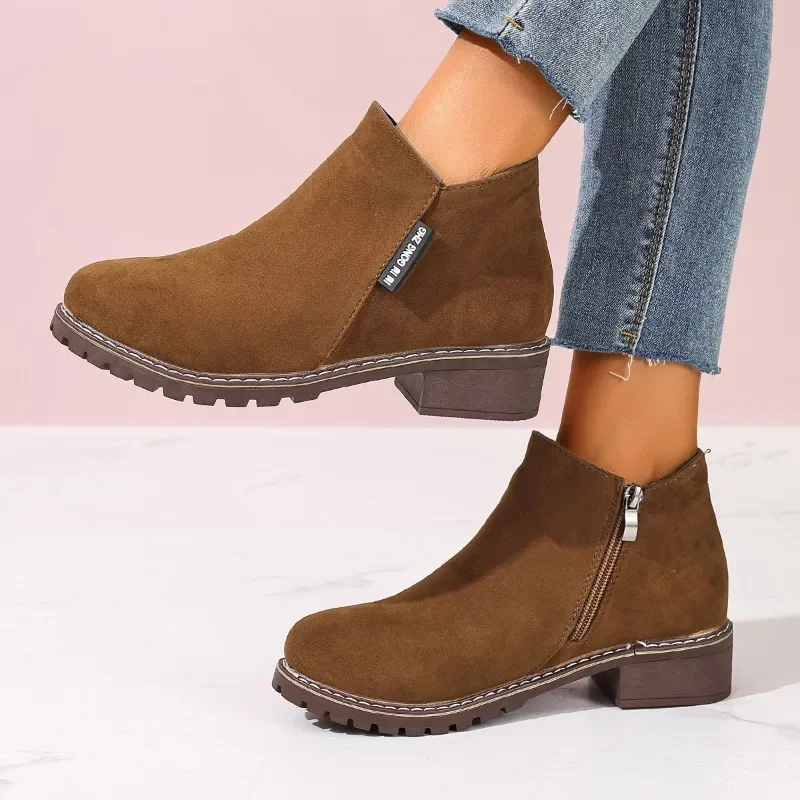 Sale Fashion Women - Damskie botki na jesień i zimę,