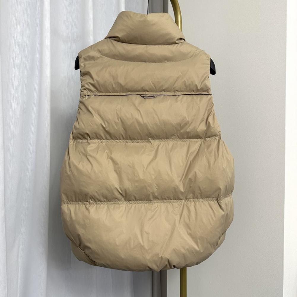 Puffer Vest Fashion Women - Kurtki zimowe Moda Kamizelki ocieplane Bez
