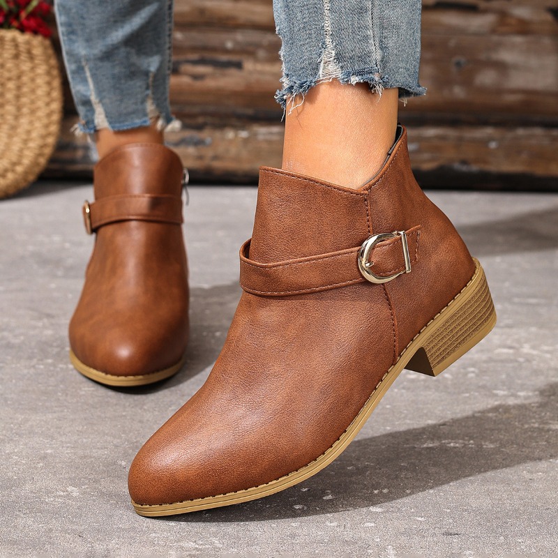 Sale Fashion Women - Damskie botki na jesień i zimę