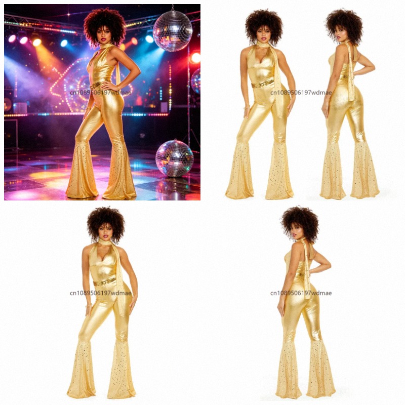 Women'S Fashion In The 70S - Kostium w stylu retro disco z