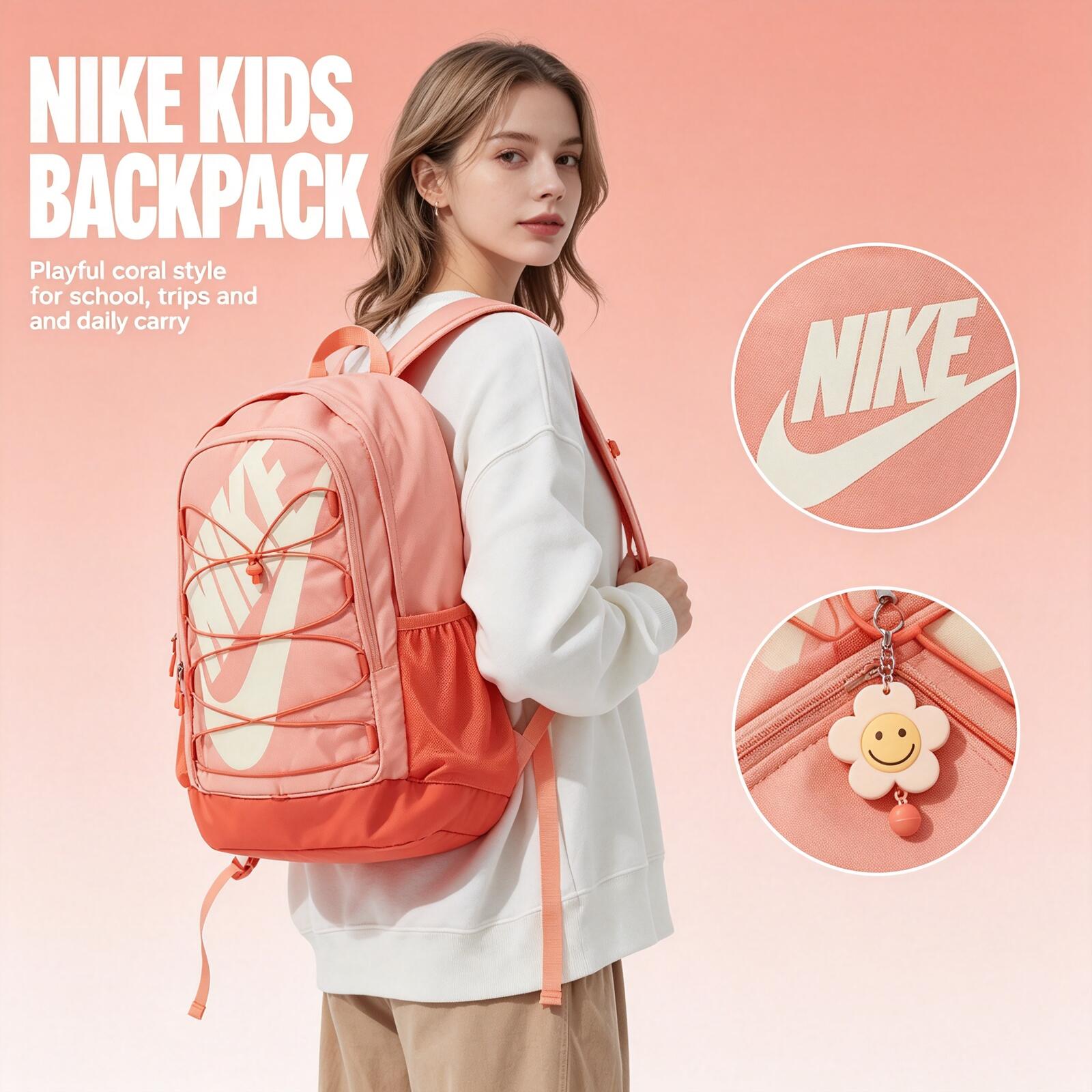 Women'S Fashion Backpack - Nike dla kobiet i mężczyzn, sportowa