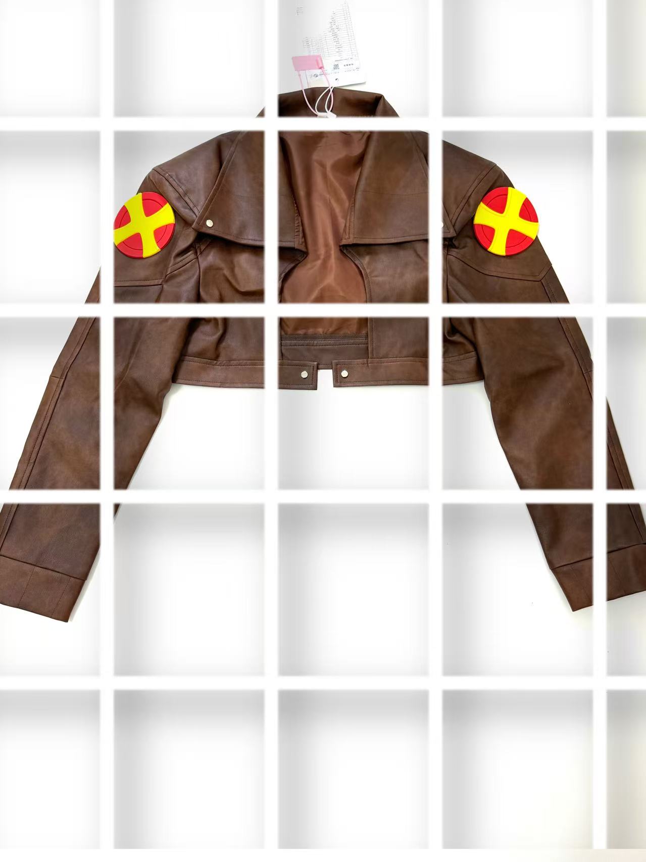 Women'S Fashion Leather Jacket - Kurtka Cosplay Płaszcz Top Rivals Strój