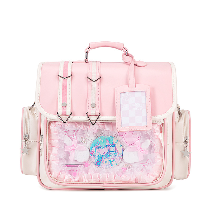 Women'S Fashion Backpack - Japoński tornister szkolny dla dziewcząt, torba