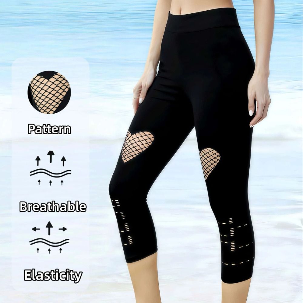 Nowe ażurowe legginsy damskie  – High Waist Leggings recenzja i cena