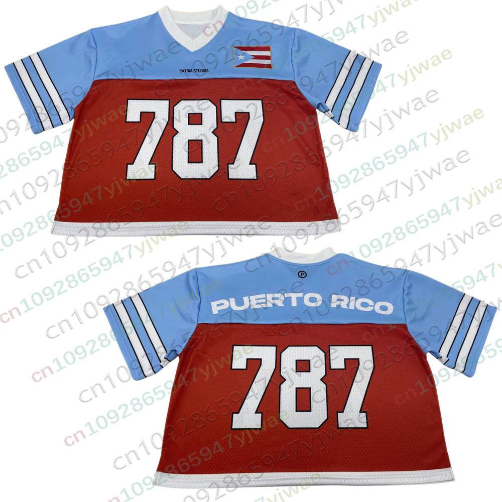 Koszulka Puerto Rico Oversized – Women'S Fashion Rugby Top recenzja i cena