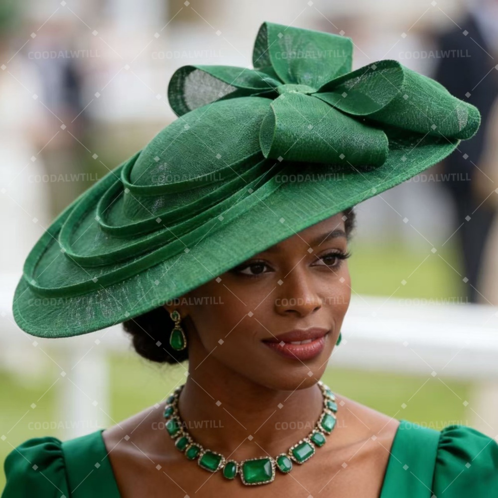 Duży fascynator, kapelusz z ko – Women'S Fashion Kentucky Derby recenzja i cena