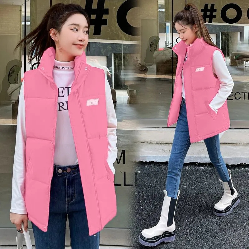 Damskie ciepłe krótkie kamizel – Puffer Vest Fashion Women recenzja i cena
