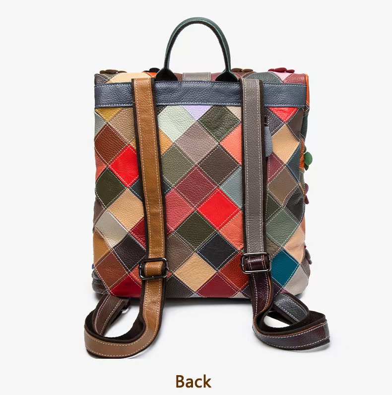 Damski plecak vintage ze skóry – Women'S Fashion Backpack recenzja i cena