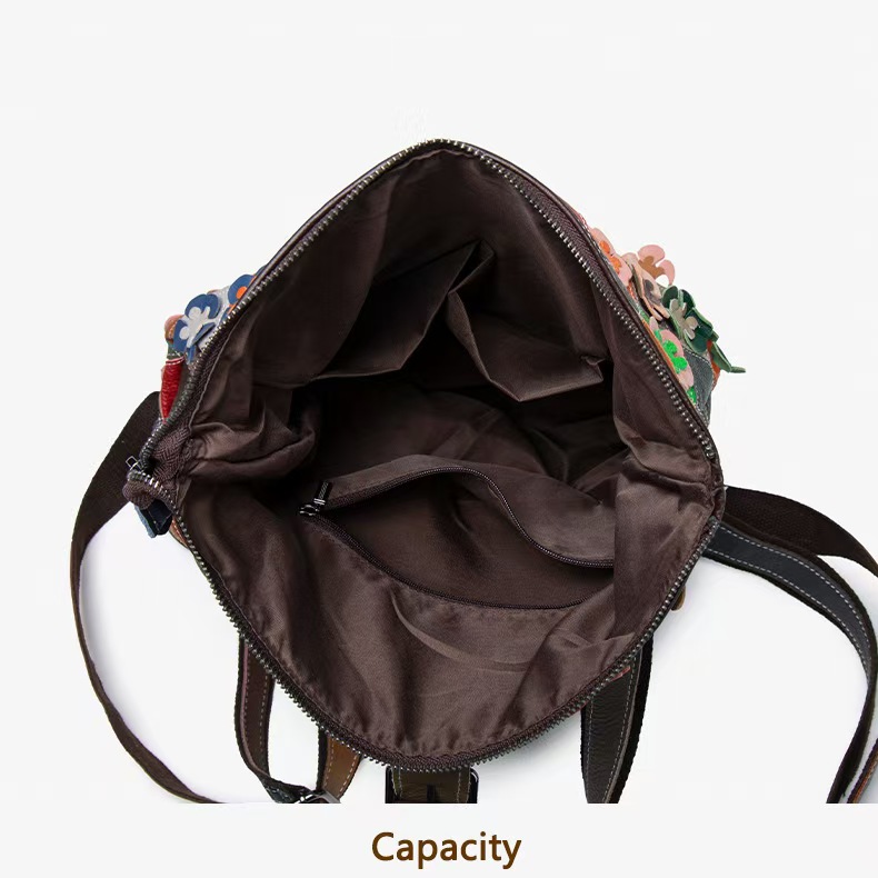 Damski plecak vintage ze skóry – Women'S Fashion Backpack recenzja i cena