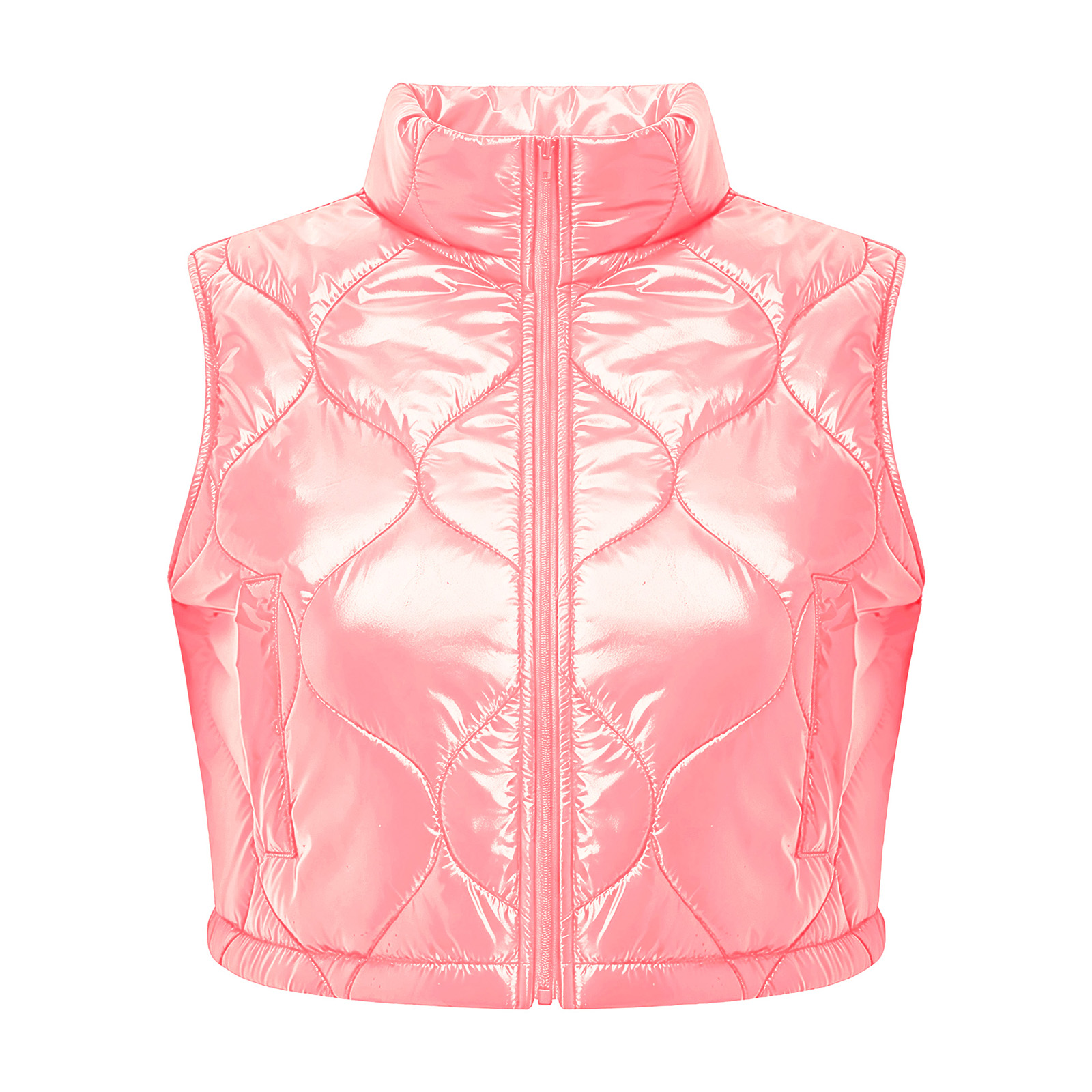 Damska Zimowa Ciepła Pikowana  – Puffer Vest Fashion Women recenzja i cena