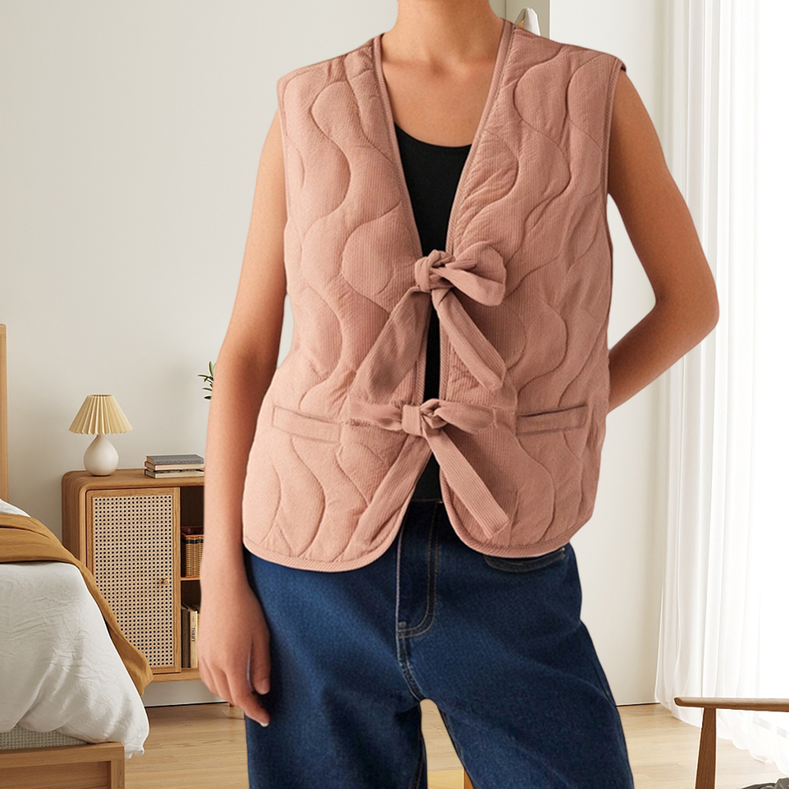 Damska kurtka bez rękawów typu – Puffer Vest Fashion Women recenzja i cena