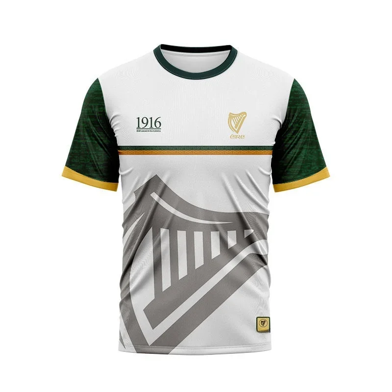 Letnia koszulka rugby z nadruk – Women'S Fashion Rugby Top recenzja i cena