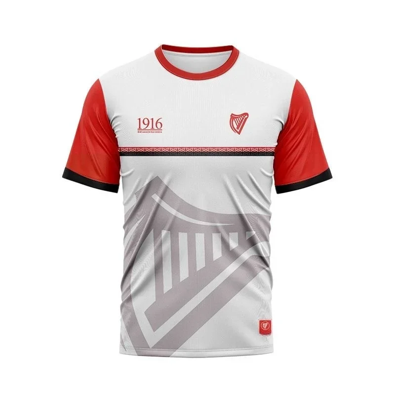 Letnia koszulka rugby z nadruk – Women'S Fashion Rugby Top recenzja i cena