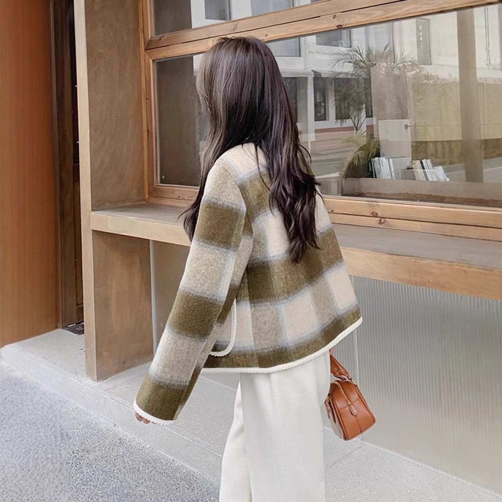 Żakiet tweedowy damski, niebie – Sherpa Coat Women recenzja i cena