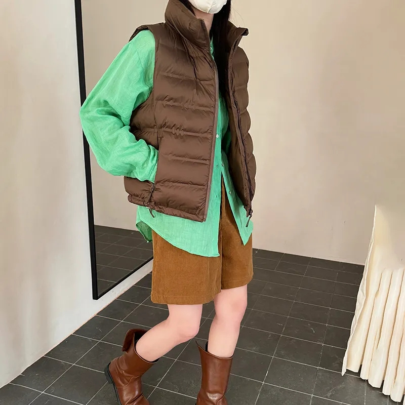 Damska kamizelka puchowa 2025, – Puffer Vest Fashion Women recenzja i cena