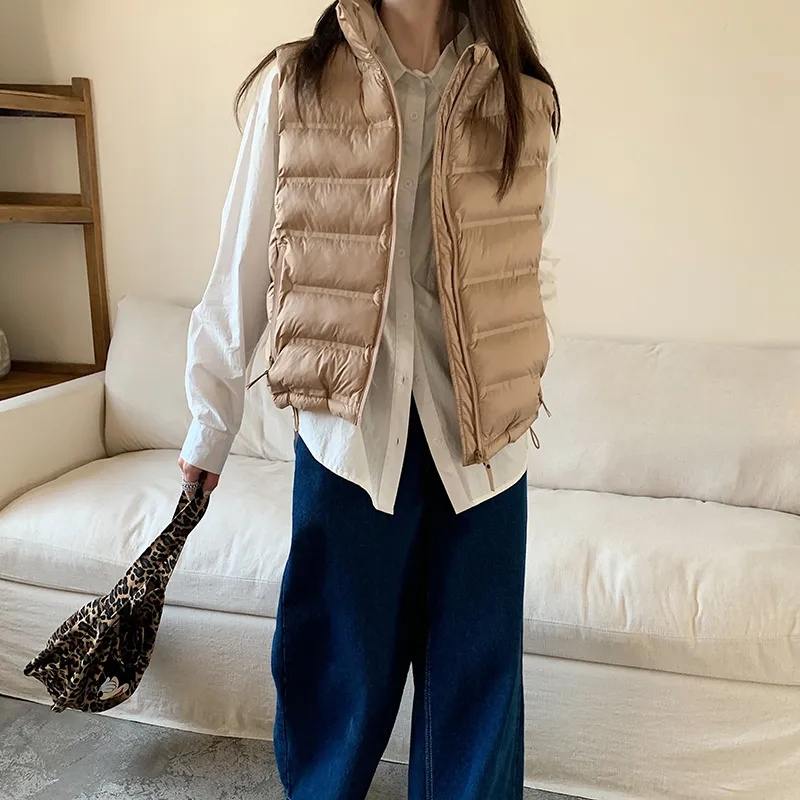 Damska kamizelka puchowa 2025, – Puffer Vest Fashion Women recenzja i cena
