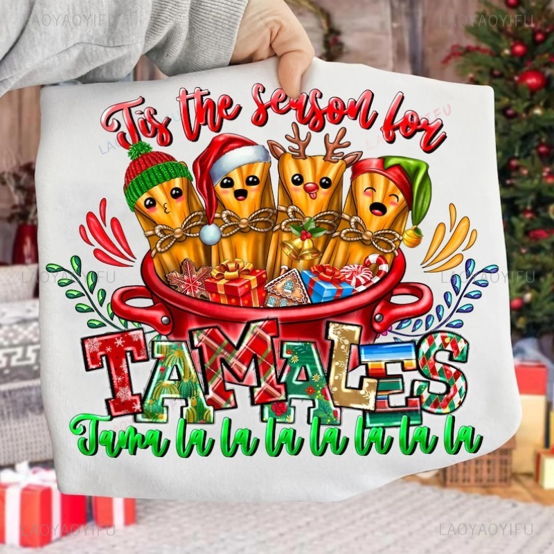 Retro Świąteczne Tamale PNG Me – Women Fashion Png recenzja i cena