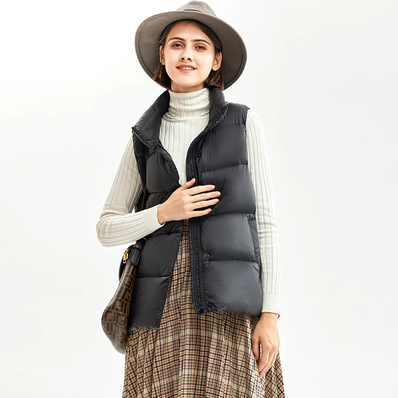 2024 Nowa moda damska Krótka l – Puffer Vest Fashion Women recenzja i cena