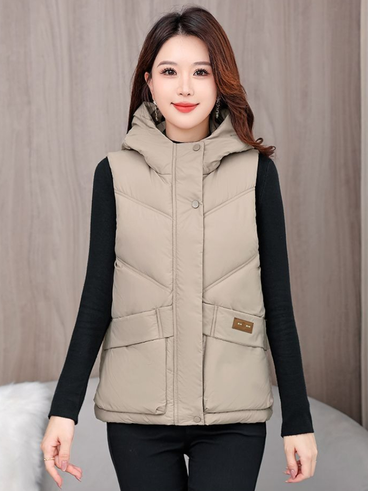 Modna, obszerna kamizelka puch – Puffer Vest Fashion Women recenzja i cena