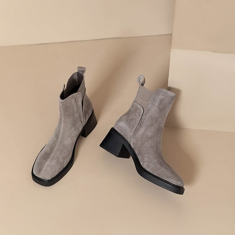 Zamszowe damskie botki na grub – Women'S Fashion Trends Autumn 2025 recenzja i cena