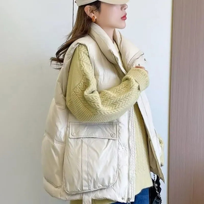 Jesienno-zimowa moda damska, p – Puffer Vest Fashion Women recenzja i cena