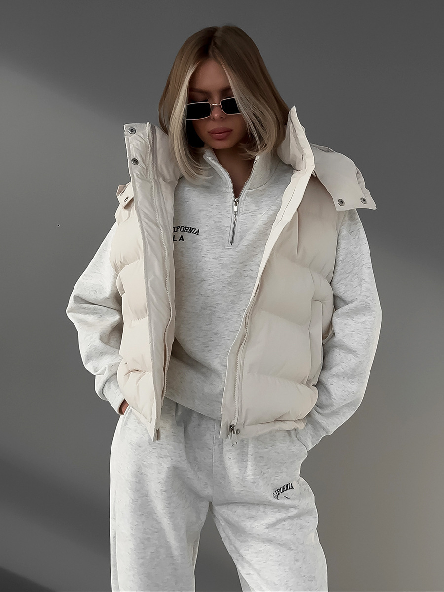Damska jesienno-zimowa bezręka – Puffer Vest Fashion Women recenzja i cena