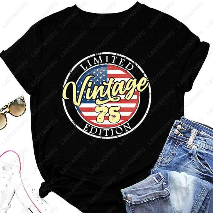 Vintage 1975 T-Shirty dla kobi – Women'S Fashion In The 70S recenzja i cena