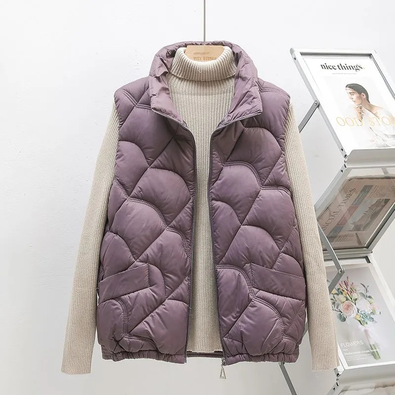 Damska kamizelka puchowa 2025, – Puffer Vest Fashion Women recenzja i cena