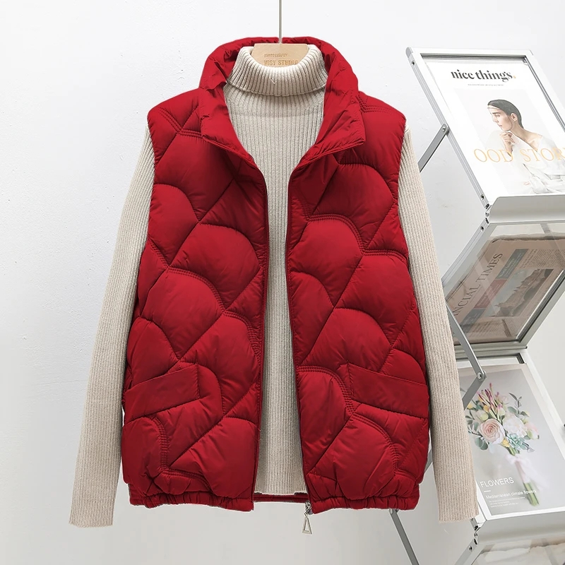 Damska kamizelka puchowa 2025, – Puffer Vest Fashion Women recenzja i cena