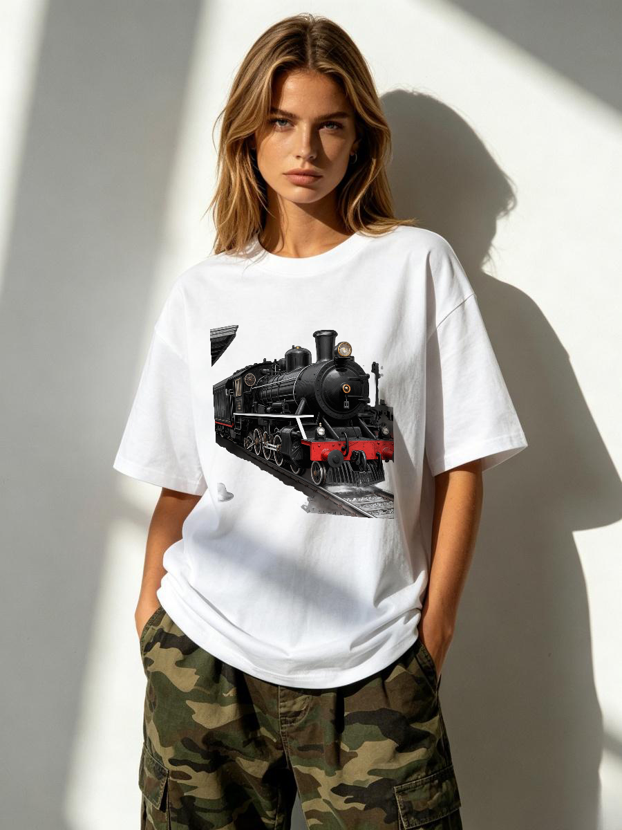 Koszulki T-shirty Letnie Grafi – Women'S Fashion In The 70S recenzja i cena