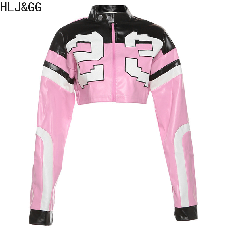 HLJ&GG Fashion Y2K skórzana ku – Women'S Fashion Leather Jacket recenzja i cena