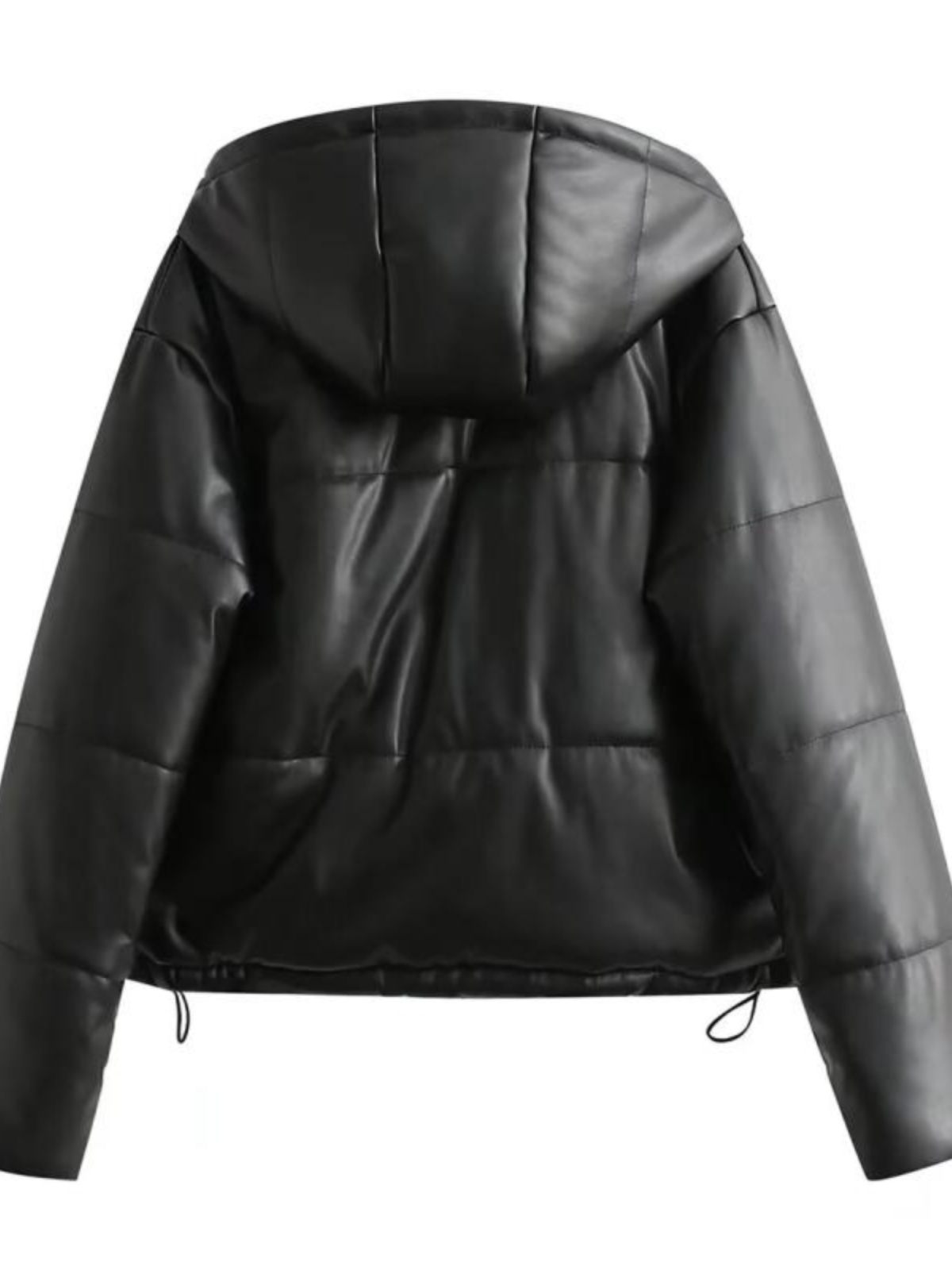 Luźna, codzienna kurtka damska – Women'S Fashion Leather Jacket recenzja i cena