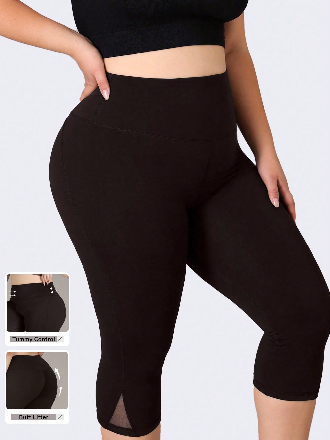 Legginsy sportowe plus size da – High Waist Leggings recenzja i cena