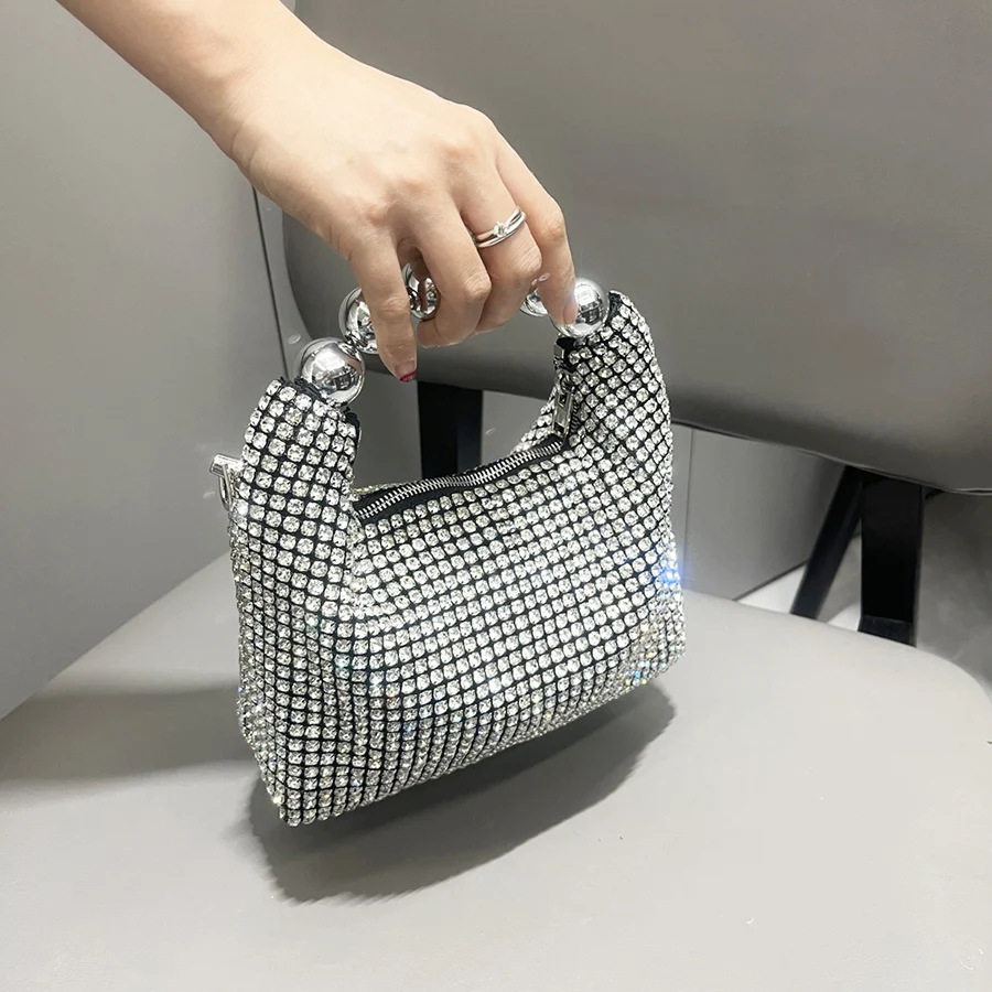 Błyszczące srebrne torebki kop – Women'S Fashion Boutique recenzja i cena