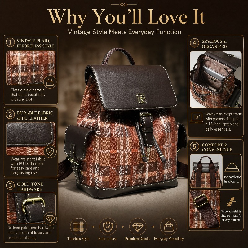 Plecak CHHC w modnym stylu col – Women'S Fashion Backpack recenzja i cena