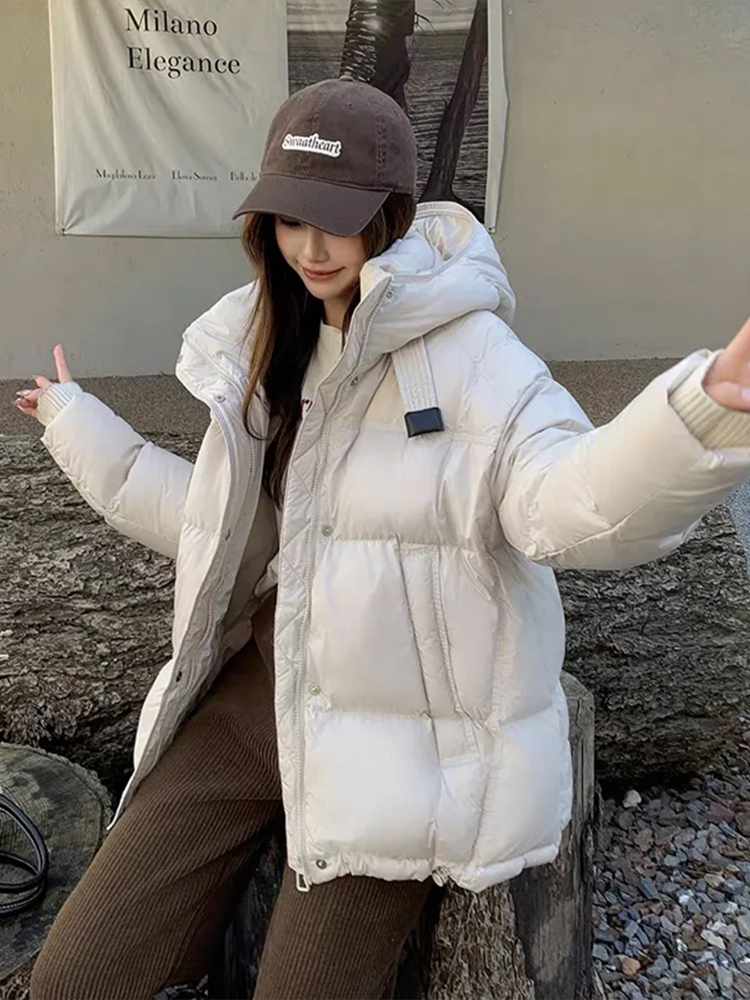 Parki puchowe damskie, długi p – Sherpa Coat Women recenzja i cena