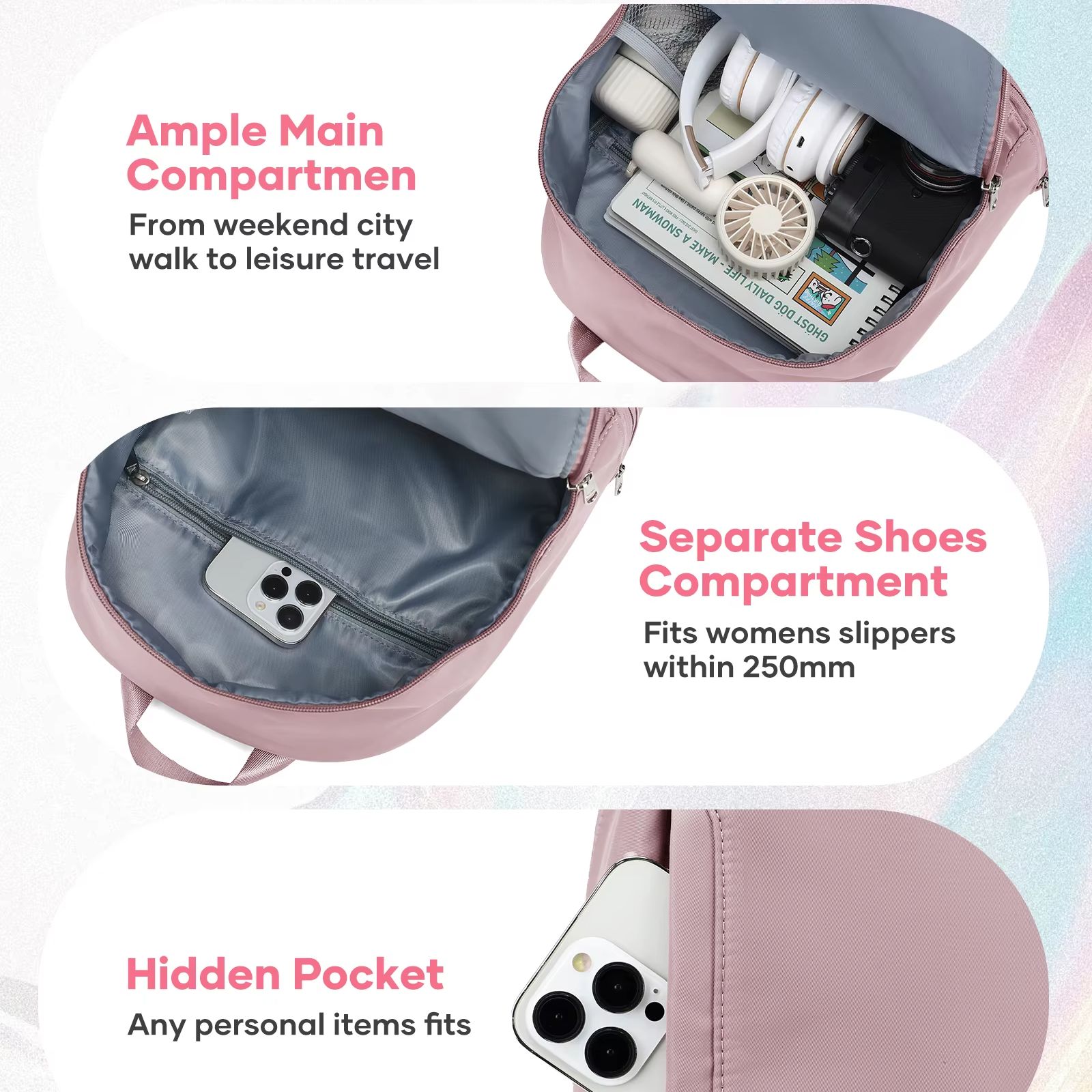 Torba damska, mały plecak spor – Women'S Fashion Backpack recenzja i cena