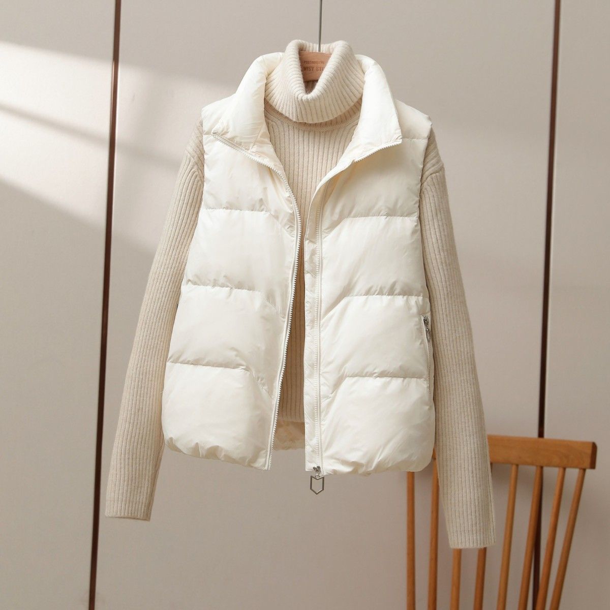 Damskie krótkie ocieplane kami – Puffer Vest Fashion Women recenzja i cena
