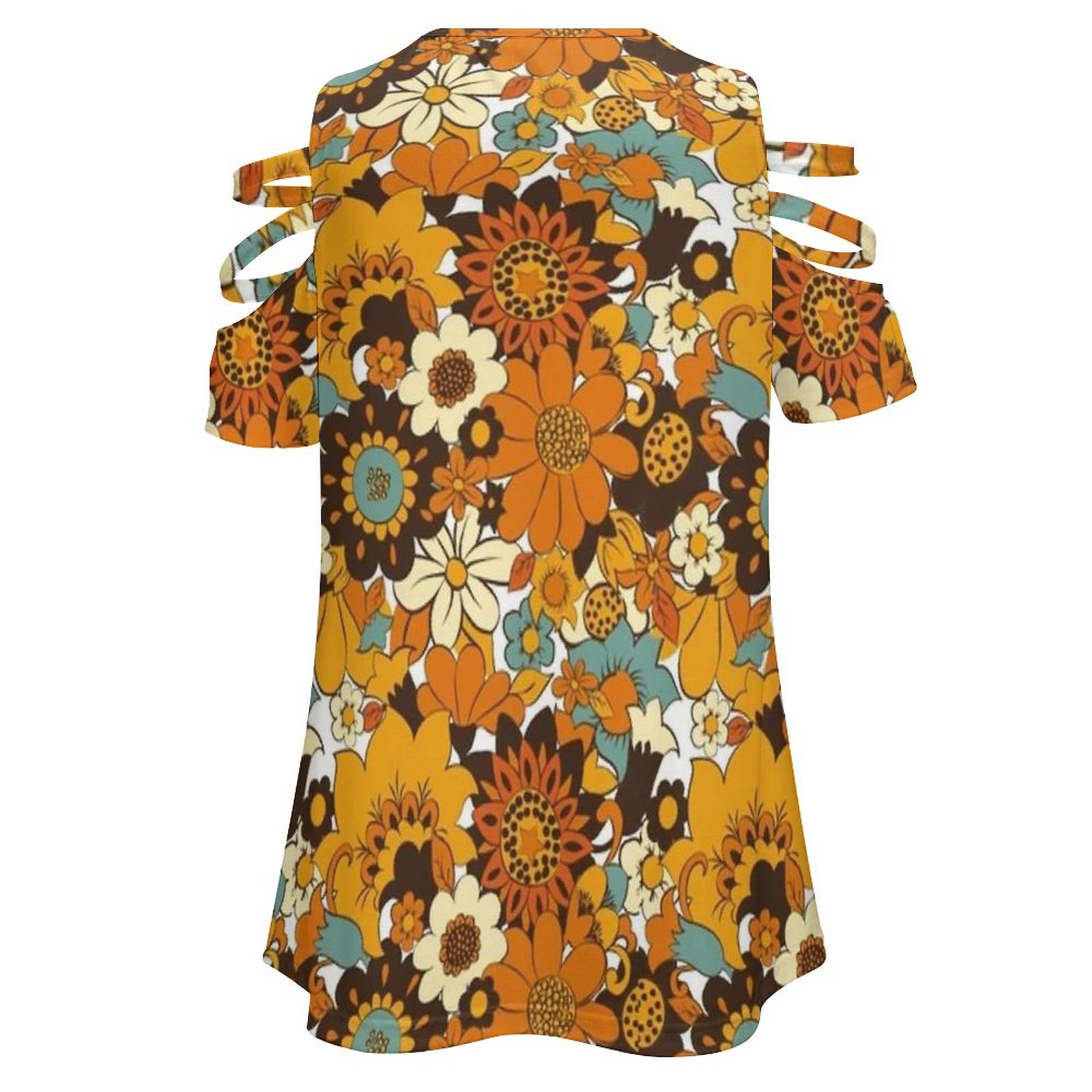 70S 60S Retro kwiat moc, kwiat – Women'S Fashion In The 70S recenzja i cena