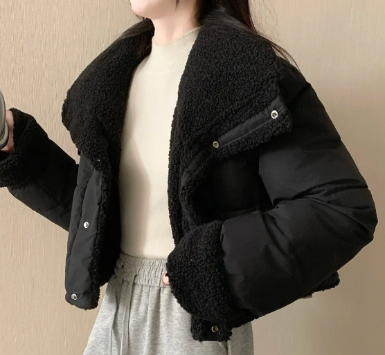 Damska kurtka puchowa z sherpa – Sherpa Coat Women recenzja i cena