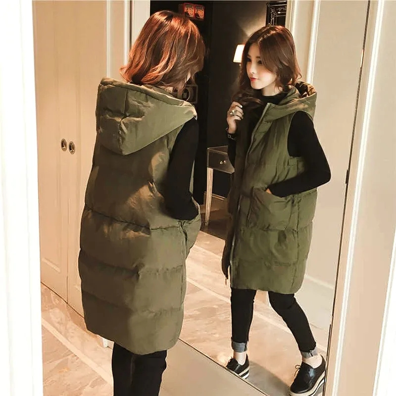 Damska kurtka puchowa bez ręka – Puffer Vest Fashion Women recenzja i cena
