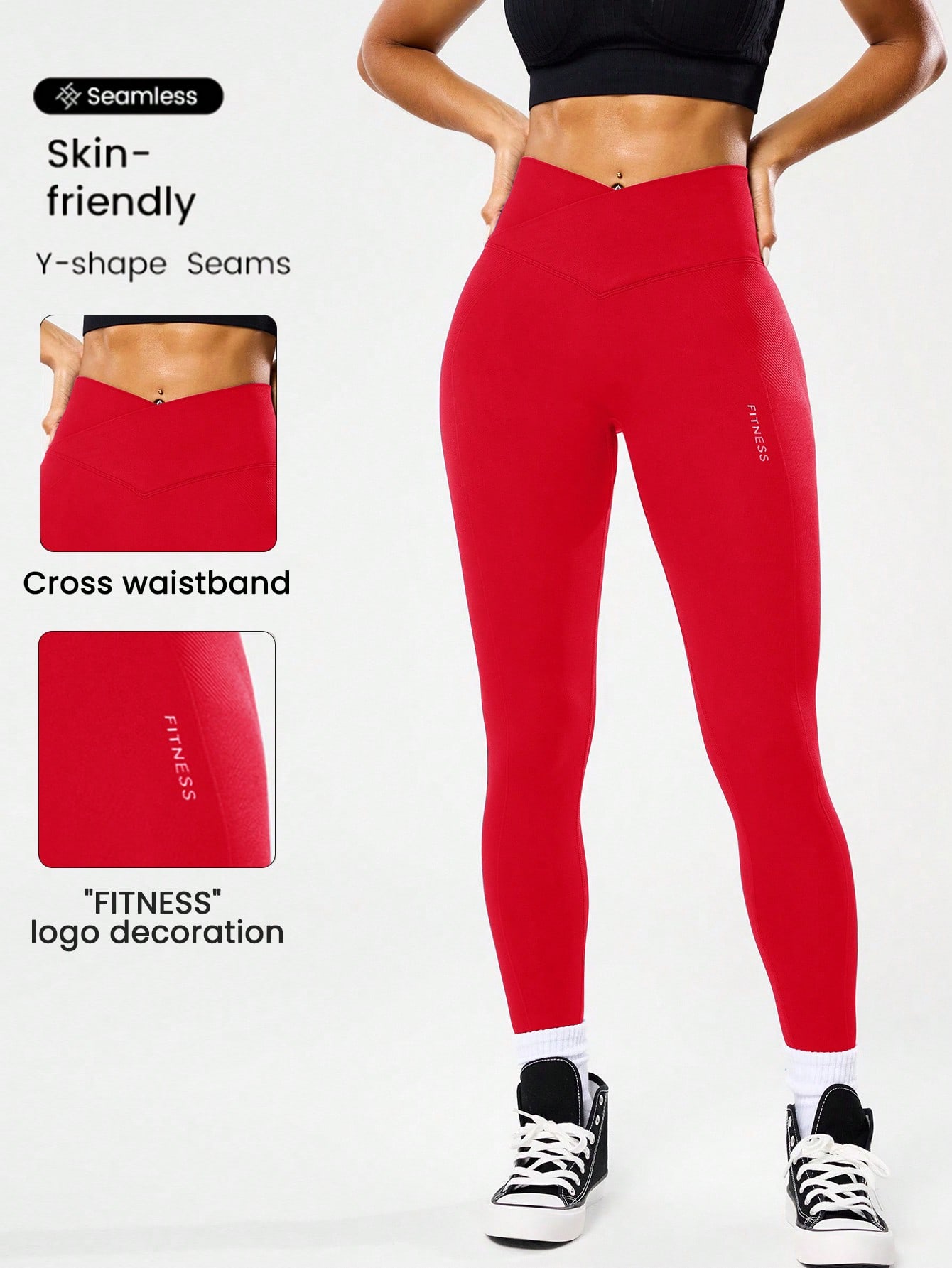 Bezszwowe legginsy do jogi z w – High Waist Leggings recenzja i cena