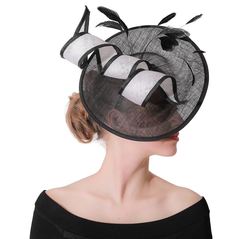 Czarny fascynator Kentucky Der – Women'S Fashion Kentucky Derby recenzja i cena