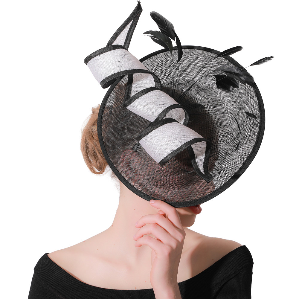 Czarny fascynator Kentucky Der – Women'S Fashion Kentucky Derby recenzja i cena